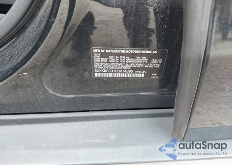 2017 BMW X5 xDrive35I z USA, uszkodzony, nr VIN 5UXKR0C31H0V74895